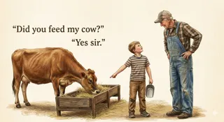 Did you feed my cow image 1