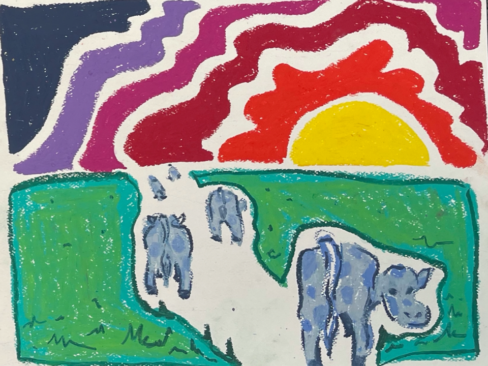 No more cows, to be roping. No more strays shall I see.